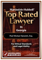 Top Rated Lawyer in Georgia Badge